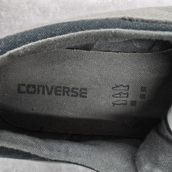 Converse Gray Low Top Chuck Taylor Sneakers - Picture 9 of 11